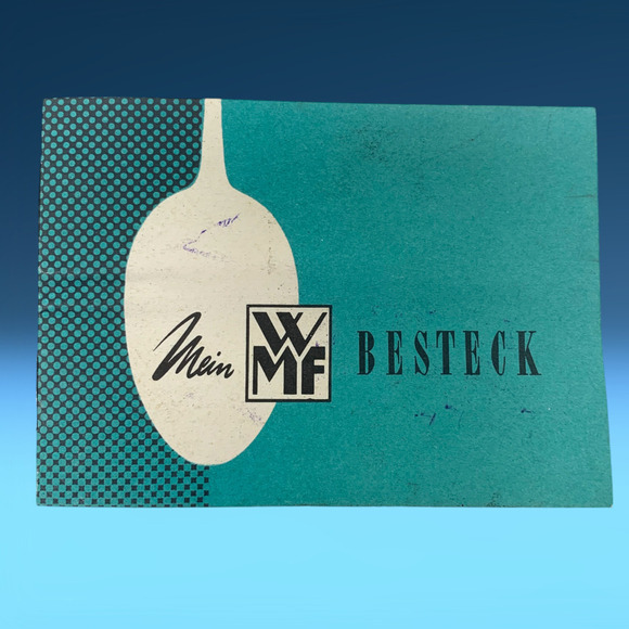 Vintage Lot 26 x WMF Wein Vienna Silverplate Flatware 90 45 MCM Original Box - Picture 7 of 9